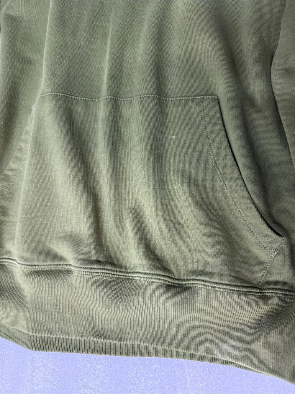 J. Crew Olive Green Pullover Hoodie